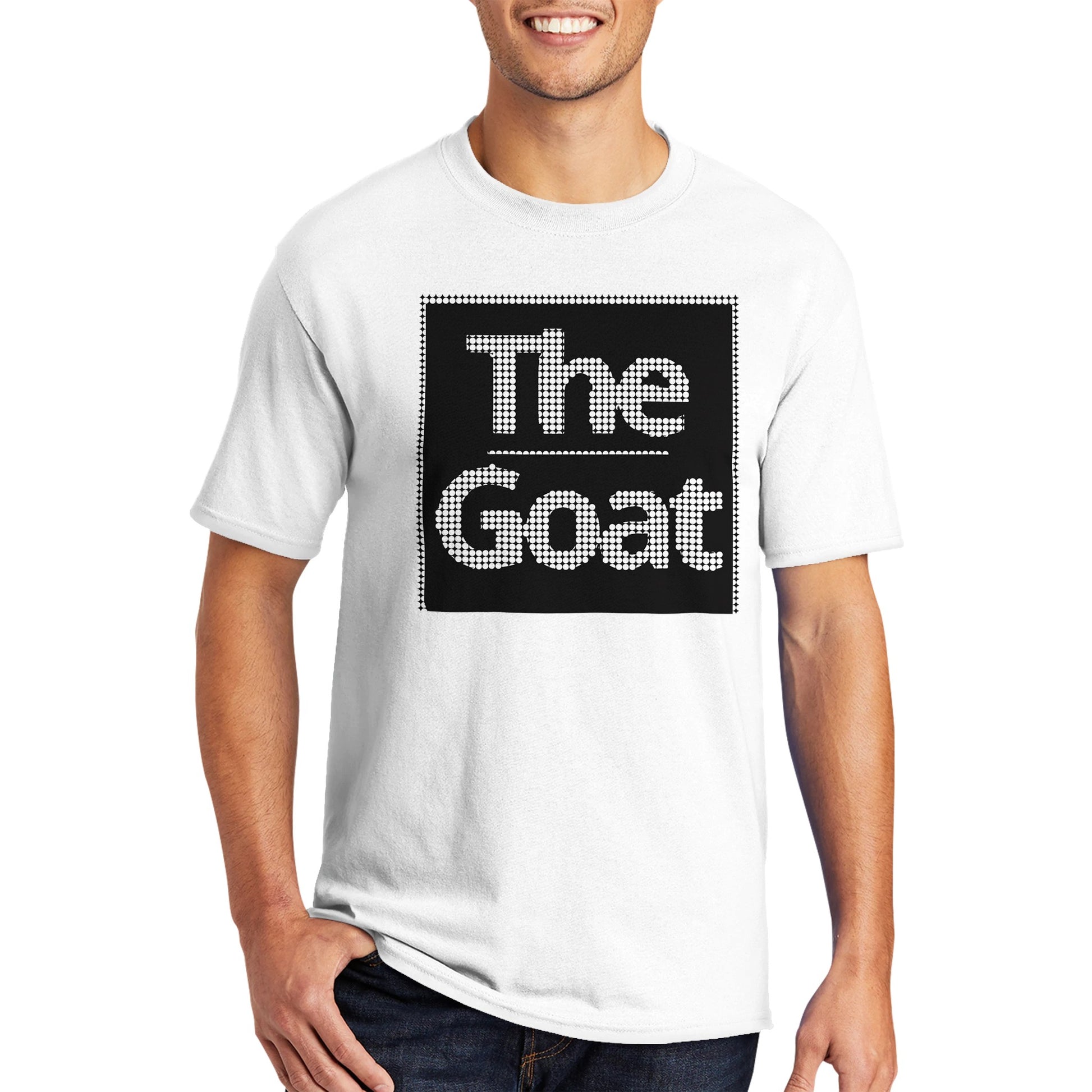 Camiseta de cuello redondo The Goat estilo exclusivo TheGoatZhomax
